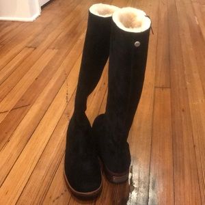 EUC Knee High Suede Boots by UGG